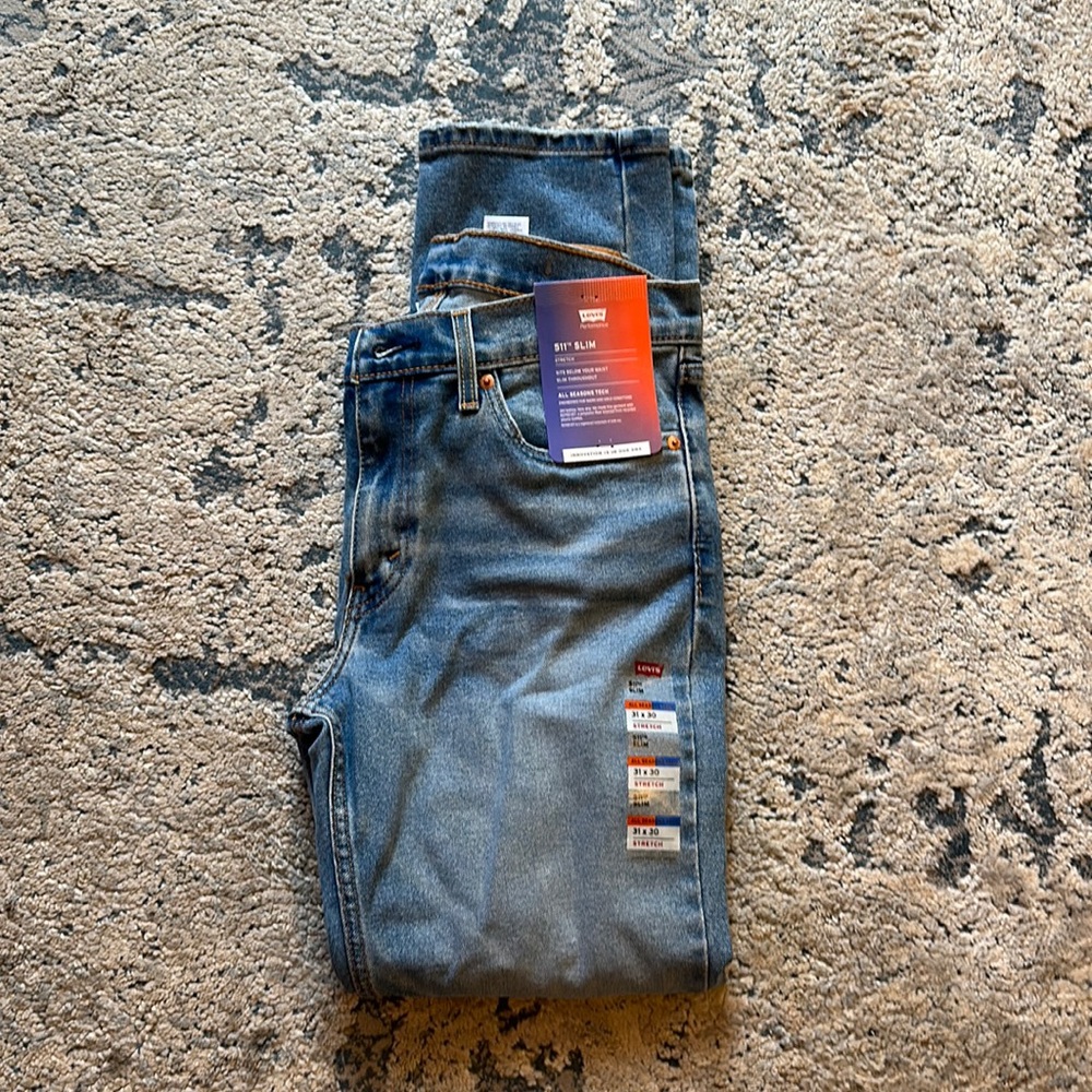 31X30 Levi 511 Stretch Light Wash